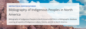 Image of Bibliographic Database of Indigenous Peoples in North America