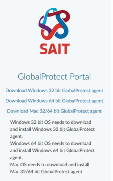 GlobalProtect download instructions